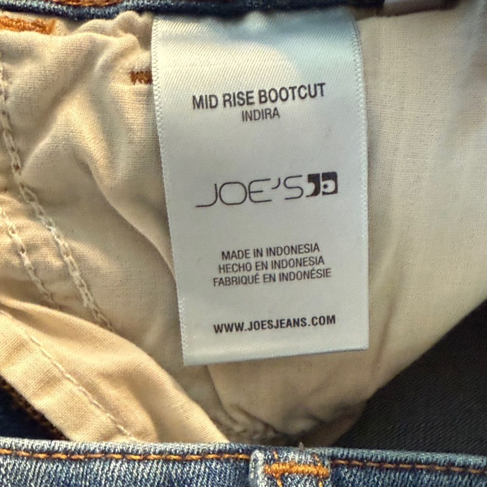 Joe’s Jeans Mid Rise Bootcut | Classic Medium Wash Stretch Denim Women's 28 - Picture 8 of 16